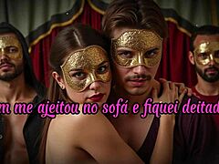 我成了老公朋友的18+小骚货 这合成图像语音的真实色情故事