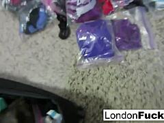 lesbian babes london keyes and mia with big tits and asses fuck pussies hard!