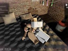 Brunette drops by for fast rough missionary quickie and swallows cum in mouth