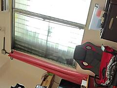 Pov Stepson Caught His Stepmom Masturbating Then Fucked Her And Powerfully Cum On Her Ass - Panama