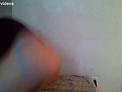 Slut takes huge dildos for double penetration in amateur anal