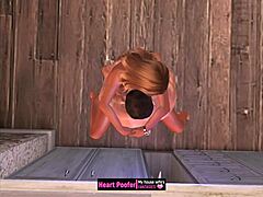 in a whimsical cartoon kitchen, souls find unexpected love through everyday adventures and heartfelt moments