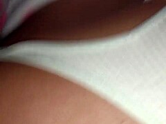 i'm kitty trying not to cum inside my tight pussy while riding your dick hard in reverse cowgirl pov as a curvy latina girlfriend on the bed