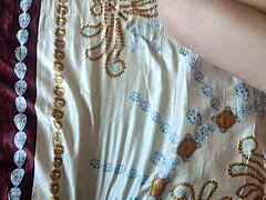 the korean girl enjoys getting intimate and tasting the finish in her mouth as she swallows