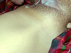 oh god i just had this quicky with the delivery driver and he came inside and outside my juicy pussy... so hot