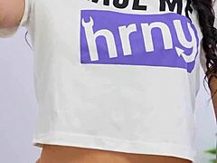 latina teen hints at masturbating for boyfriend on phone 