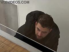 roommate spots me with my doll and we end up in bed together