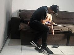 Esposa does EVERYTHING the POLICE wants to avoid husband's ARREST in rough DOMINATION scene