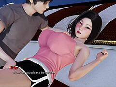 in this episode of my real desire, a curvy indian chick with big tits and ass takes on a monster cock