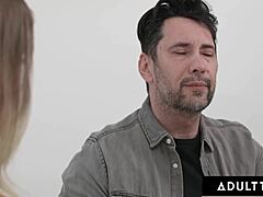 adult time - bored babe breezy bri caught pillow humping by stepdad