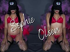 Neighbor Spots Horny Masturbation Through Window During Video Call With Army Soldier Boyfriend