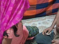 oh man i anal fuck my sexy sali in that pink dress real village style oops