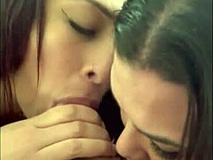 the monster big cock slammed into that wet redhead wife's tight pussy and big ass during hardcore anal creampie session while the brunette slut fingered her juicy hole begging for deepthroat face fucking