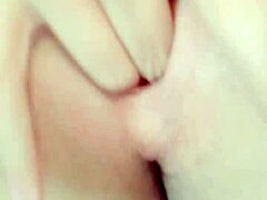 She dared me to LICK her pink PUSSY in this homemade solo toy MASTURBATION session. The latina amateur teased with natural tits and ass vibes