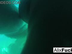 Underwater hidden camera captures blonde babe alix and jenna in intense lesbian fucking with big tits and pussy action
