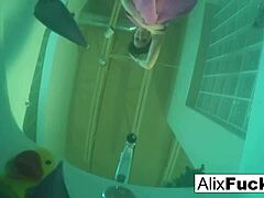 Underwater hidden camera captures blonde babe alix and jenna in intense lesbian fucking with big tits and pussy action