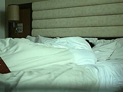 I uh feel so excited with my girlfriend in this Chinese hotel room having intense sex and her moaning loud while I thrust deep...