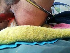 Mi culito juguetón feels so excited with anal toys