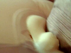 Hey I'm totally pounding my new chubby sex doll Marina with that small cock action