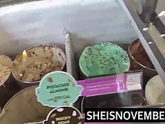 oh wow sheisnovember's screaming so loud from rough hardcore anal drilling doggystyle her thick ebony hips squeezed and big ass bouncing hard 🍑💦