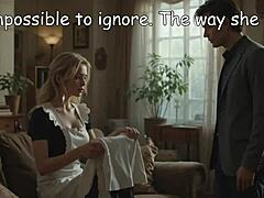 Oh god, this forbidden love story where a 50-year-old man falls for his young 18+ maid blond is so intense!