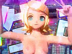 Kagamine rin alien alien project diva nude mod full nude bunny costume 😍