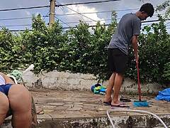 Novinho virgem inocente, I let him fist my ass in exchange for his slingshot 😈 see in private or rd