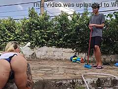 Novinho virgem inocente, I let him fist my ass in exchange for his slingshot 😈 see in private or rd