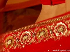 she casually danced with exotic moves in a softcore sensual rhythm