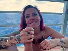 Pegas Productions Presents Lili Cocksinhell And Dave March On A Fun Cruise Adventure