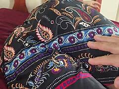 le subo el vestido a mi alumna and fuck that tight hairy pussy in pov until creampie!