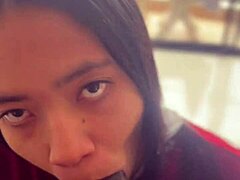 She Just Wants To Enjoy The Huge Cock Of Her Appreciated Neighbor With Pov Blowjob And Facial Cumshot