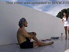 a madame quebrou o pau na obra com boquete e anal amador 😏