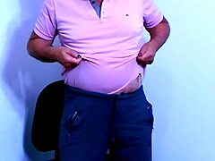 I love this hot fuck session on the chair with Agarabas and Olpr moaning loud