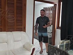 Hey, I got home and my wife was banging her hot friend in the kitchen, so I fucked both sluts right there! 🔥