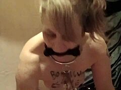 esclave f slips into her tiny maid apron for some european amateur flashing