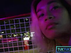 tiny filipina blonde milf amateur gets picked up for doggystyle sex on video