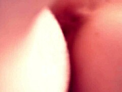 Doggy Style Shot With A Macro Lens Captures Huge Dripping Cum In Wet Pussy.