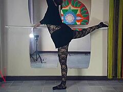 hey, spank that ballerina's ass in fishnets and punish the bad dancer regina noir. the teacher dominates by face fucking and pounding her pussy in the classroom