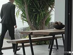 Private Black - Redhead Wife Shona River Takes BBC in Threesome Fuck