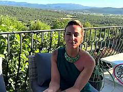 Pam and Ashley felt intense emotions in their naughty blonde threesome love session