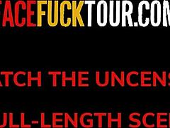 Kneeling for that thick cock deepthroat bliss