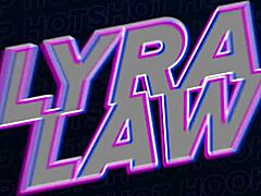 after banging lil blonde lyra law's cunt she gets loaded facial