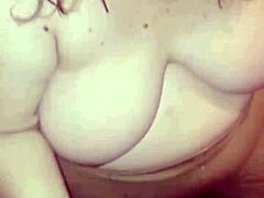 Step mommy strokes and sucks until cum blasts her face