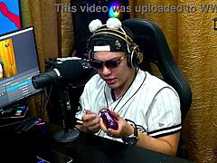 Young Brazilian Luuh Barbosa strips down during intriguing podcast interview with Ruan