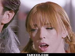 Stepdad stepdaughter taboo romps sneak through every house room