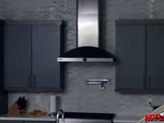 married milf rides ex boyfriend's cock after he unclogs her tight anus