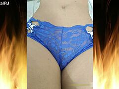 god my beautiful brunette wife in blue lingerie has me droppin everything to fuck her tight ass now 😩