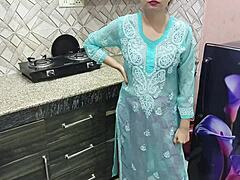 stepmom's big tits tempt stepson into kitchen fuck lessons hindi