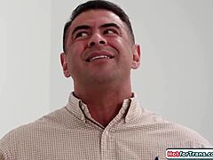 dude's first time getting anal fucked bareback by shemale wife ariel demure oral pussy licking 😈🍑